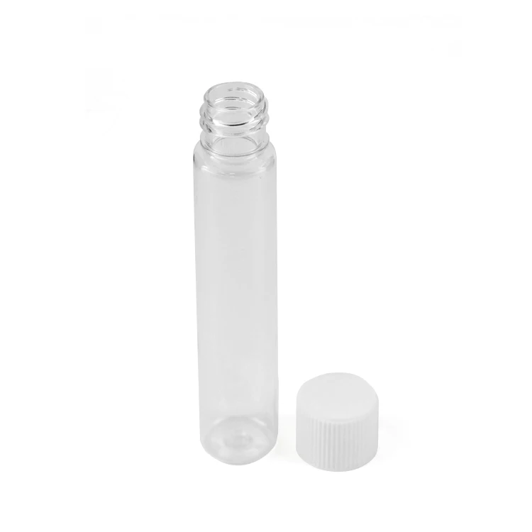 Free sample popular clear glass tube borosilicate glass test tube flat bottom smooth black matte 110mm child proof glass tube