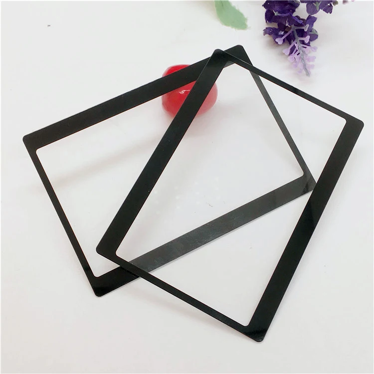 New Arrival Full Cover Curved Edge Smart Watch Screen Computer Monitor Protect Silk Screen Printing Tempered Glass Panel