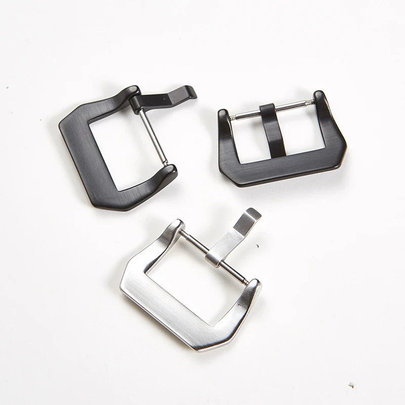 Custom 304 Stainless Steel Watch Band Buckle Watch Part Pin Clasp 18mm 20mm 22mm