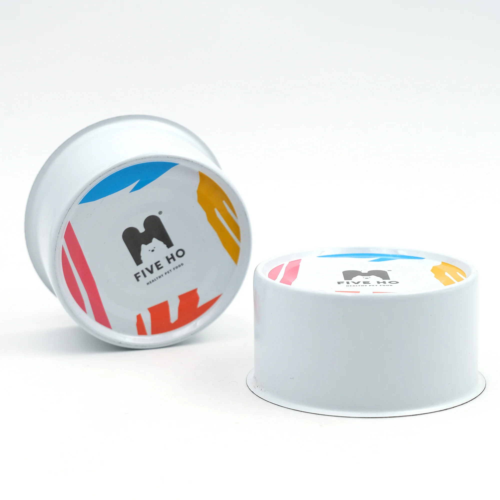 634# 2 Piece Fish Round Tin Can Tinplate Empty Tin Can for Food Packaging Healthy Pet Food