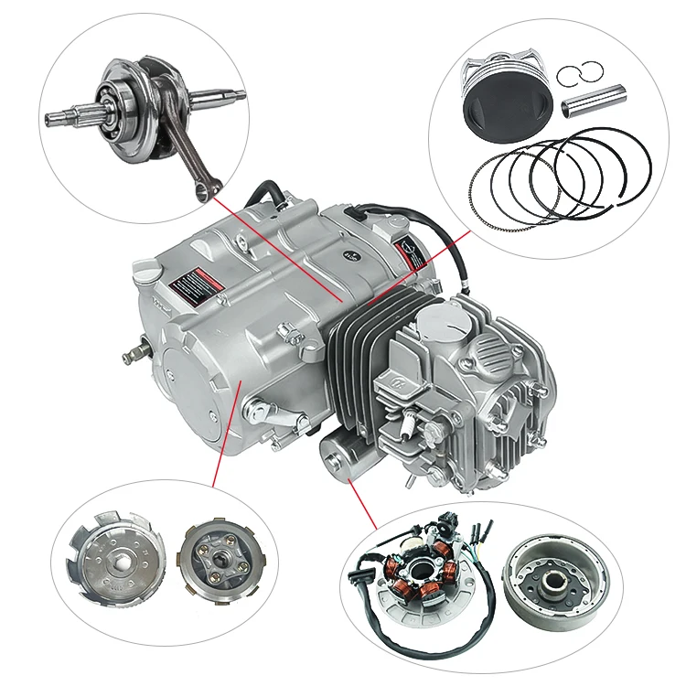 New Motorcycles Engine Assembly YX140CC Pit Bike Engine For ATVS  Racing Motorcycles
