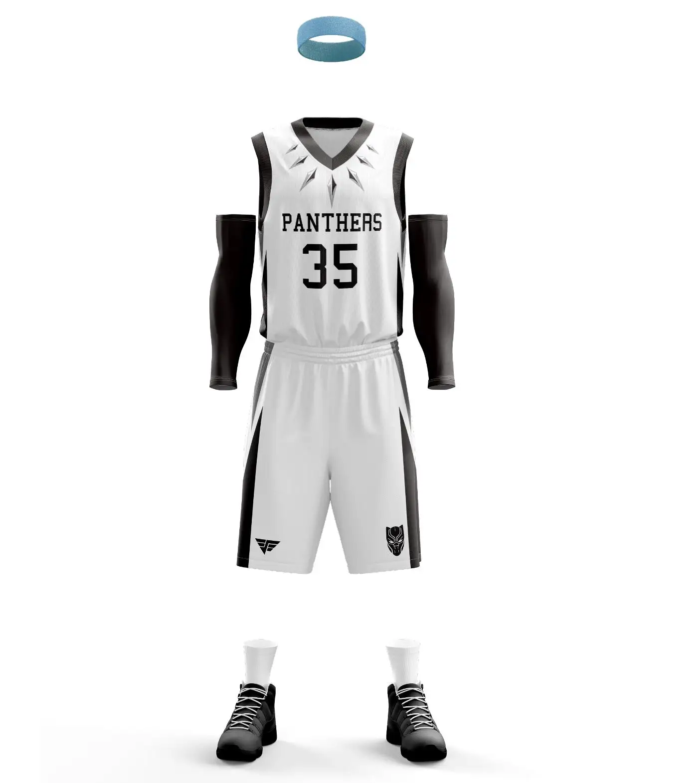 
Custom Full Dye Sublimation Printing Reversible Basketball Uniform V Neck Jersey and Shorts Quick Dry High breathable Fabric 