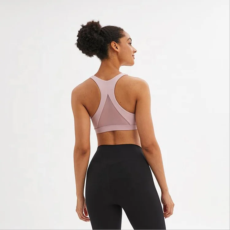 
2020 Custom Yoga Gym Sports Quick Fit Sexy Fitness High Impact Yoga Sport Bra Top Fitness 