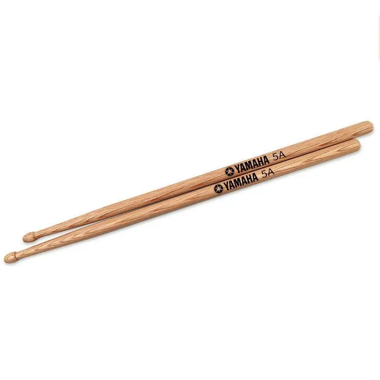 Premium Chinese Style Custom Light Drum Sticks 2B 5A 5B 7A Made from Red Oak and Maple for Recording Bassoon Style
