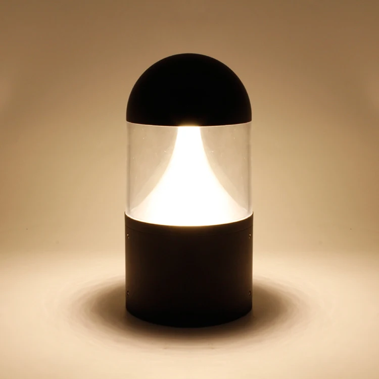 Low Voltage Bollard Light, Outdoor 2700K Warm White IP65 Waterproof Pathway Lighting Fixture Wired for Garden