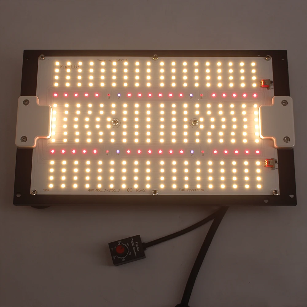 Figolite FG1000 120 Вт светодиодный светильник LM301H полный спектр микс 660 нм uv ir Meanwell XLG драйвер
