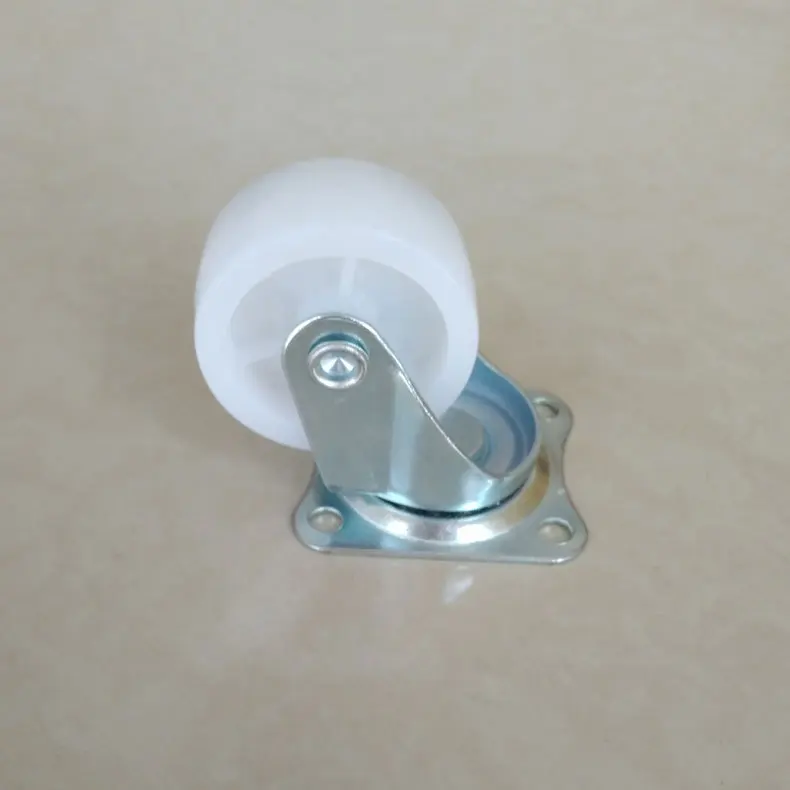 Best Quality Rigid Caster Wheel PP 2inch  50mm  white caster wheel