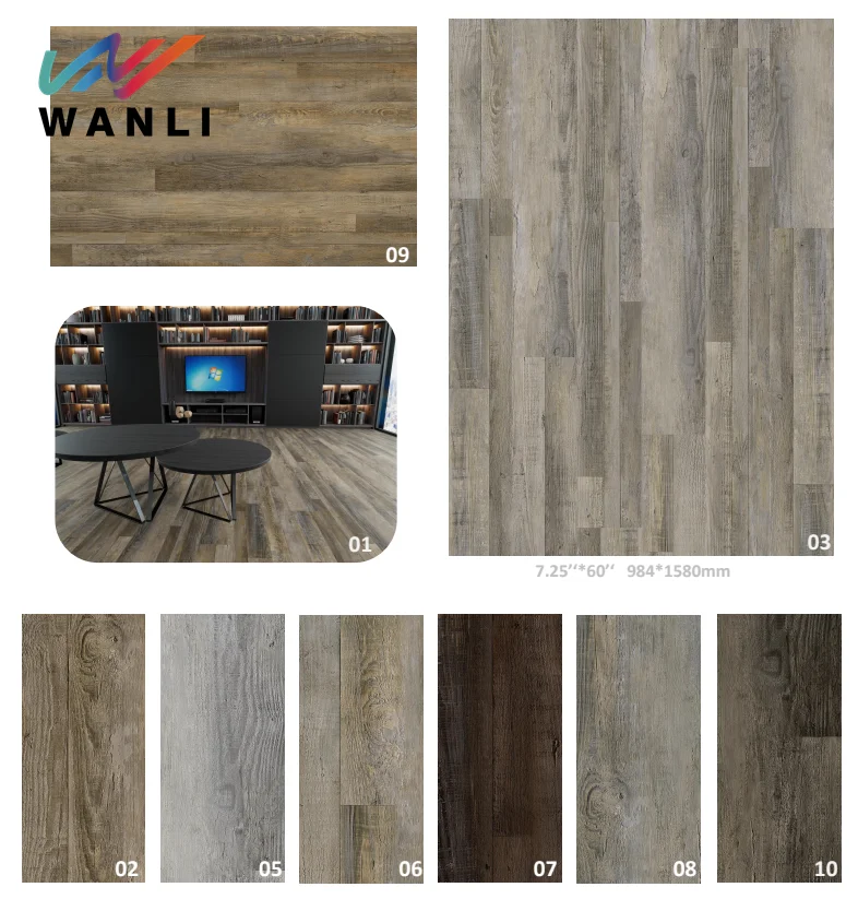 Wholesale Customized  Waterproof  Laminate Flooring  Hot Sell High Gross V-groove Laminate Flooring for Home office