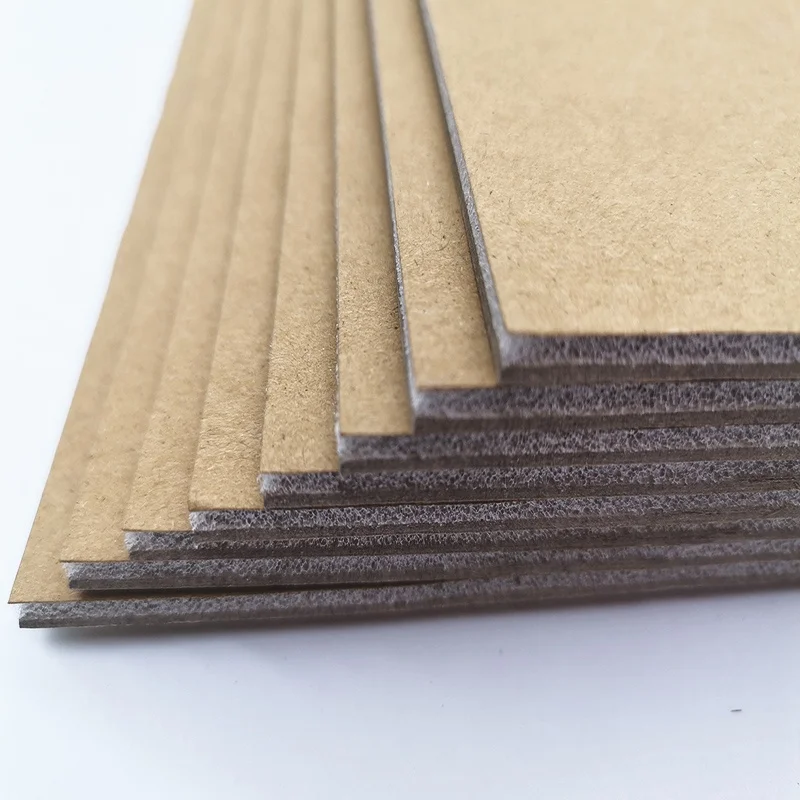 Stiff Grey Back Paper With 3mm Sponge Laminated Kraft Liner Board