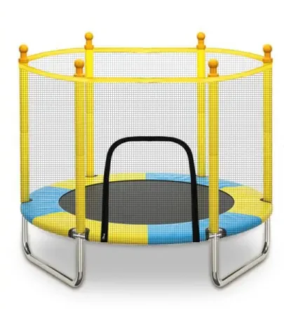 Outdoor Folding Kids Trampoline with Enclosure Safety Net for Sale Cheap Price 6ft 8ft 10ft 12ft 14ft 15ft 16ft Gel Unisex Steel