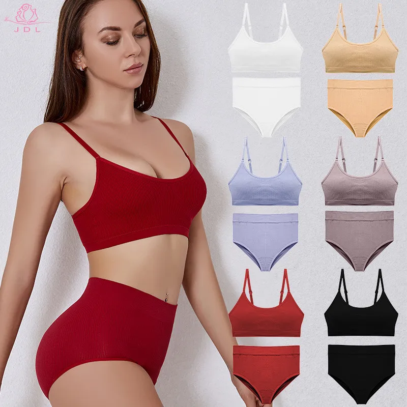 Wholesale Seamless Panties And Bra For Teen Girls Ladies Brassier And Panties Cotton Bra Fille With New Stream