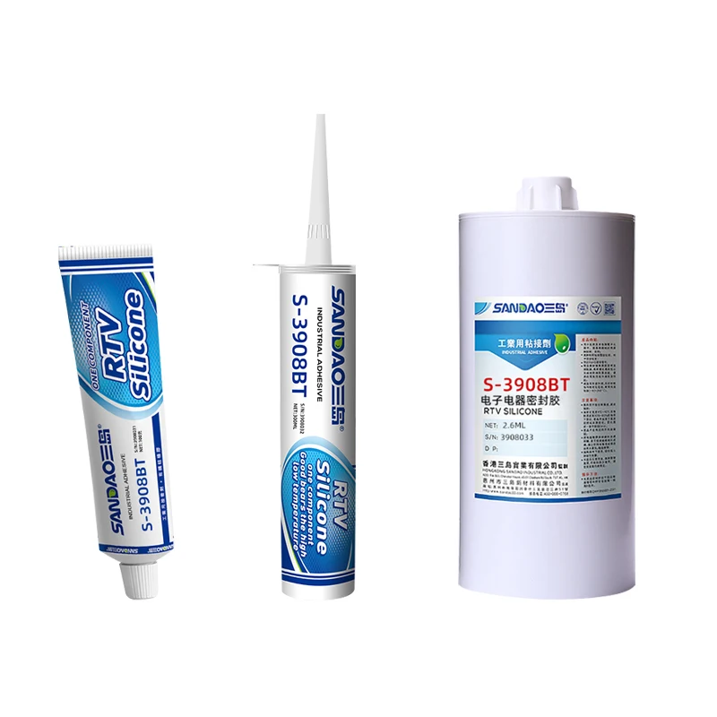 SD3908QT Heat Temperature One Component RTV Silicone Sealants Adhesive Glue