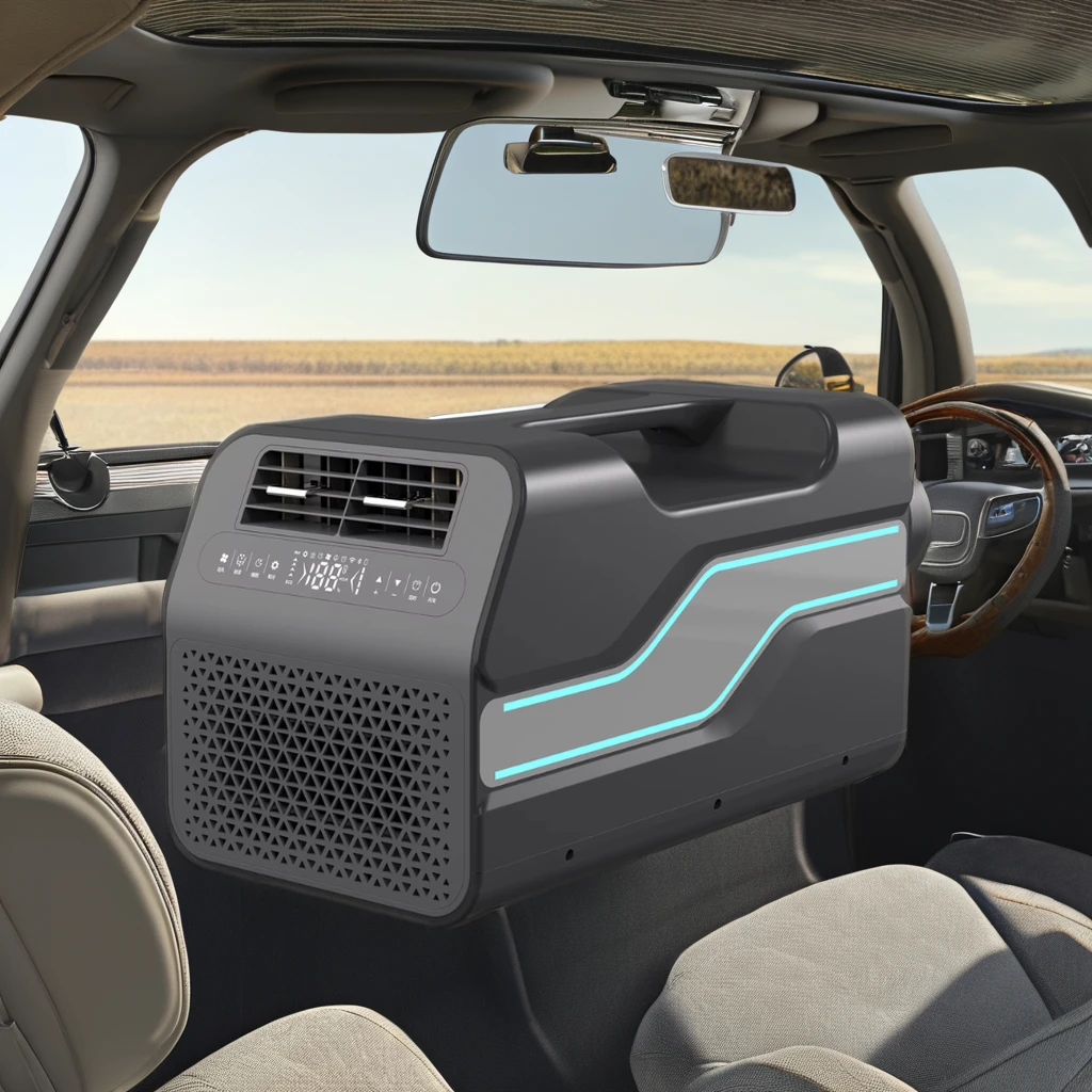 Car Outdoor Garage Portable Air Conditioner Energy Saving Camping Air Conditioner Mini Small Tent Air Conditioner for Hotel