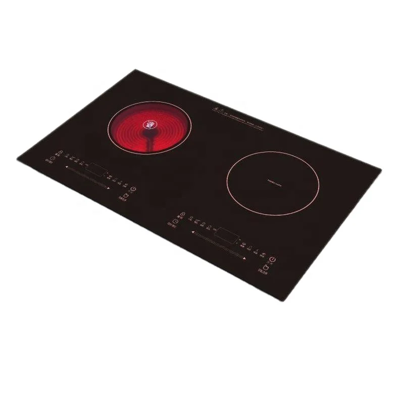 3500W 2 Burners Built-in and Portable Ceramic Infrared Stove Electric Induction Cooker Digital Tactil