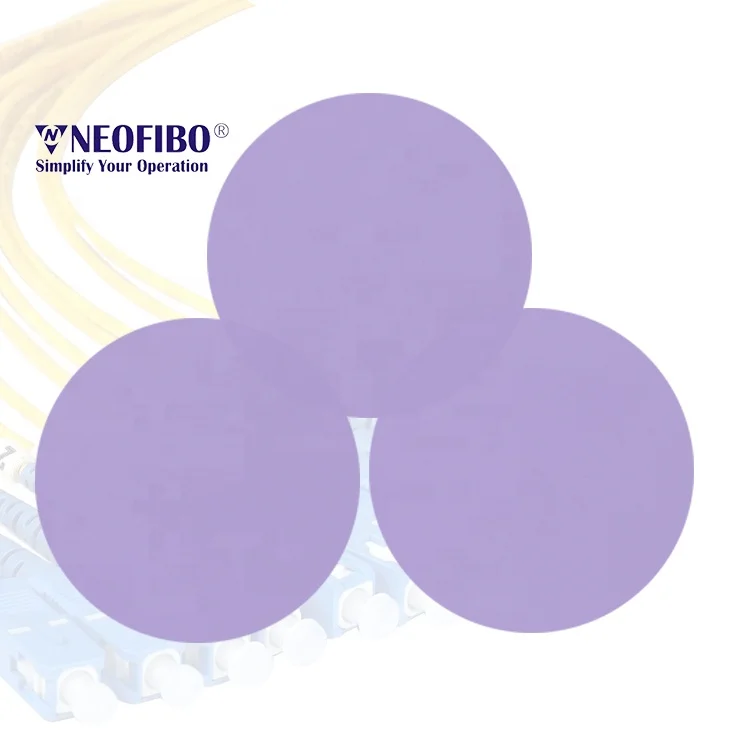 Neofibo Janpan DJ5D 1um 3um 9um fiber optic diamond polishing film purple grey 1um 127 polishing films purple lapping film 1um