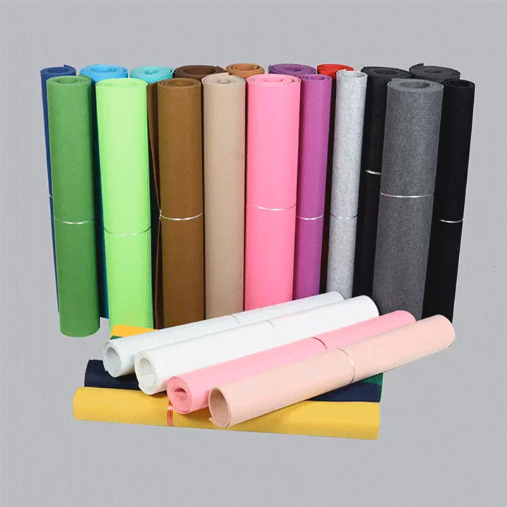 
Supplier 100% polyester needle punched non-woven fabric rolls 