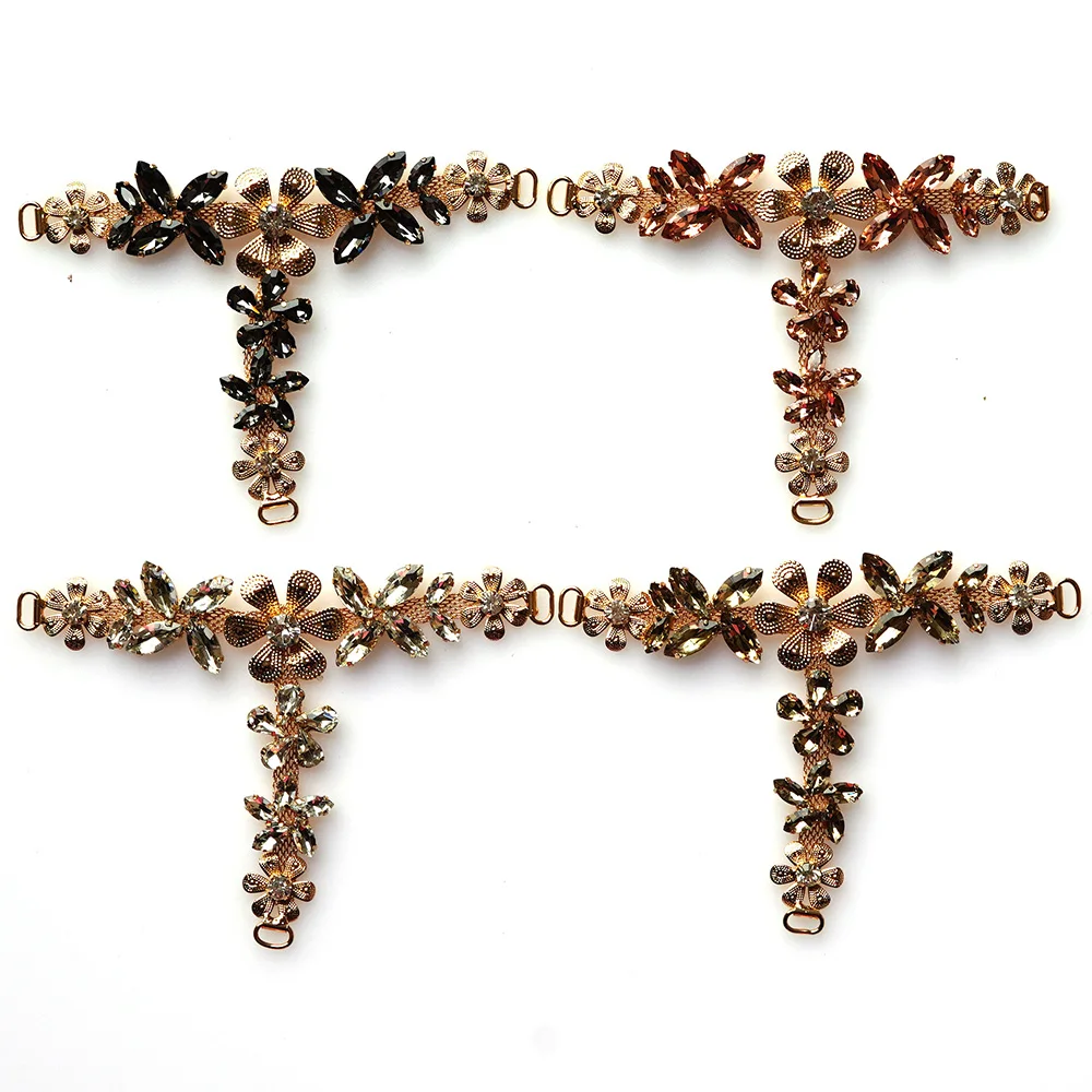 
Аксессуары для обуви и сандалий, ювелирные изделия, модная цепочка rhinstones для обрезки обуви, пряжки, аксессуары 