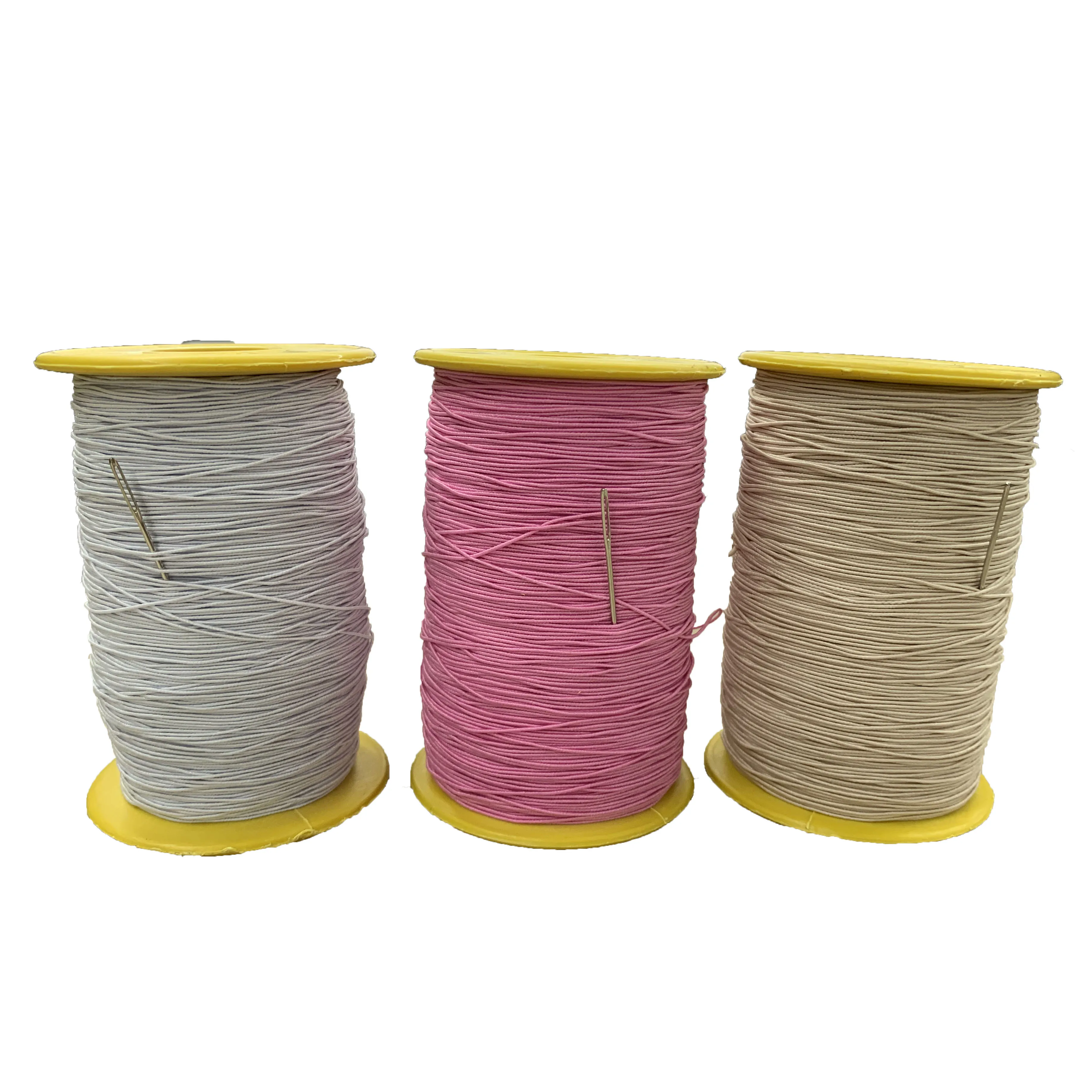 1 MM Colors Elastic Cord Beading sewing Thread Stretch String Fabric Crafting string for Jewelry Making