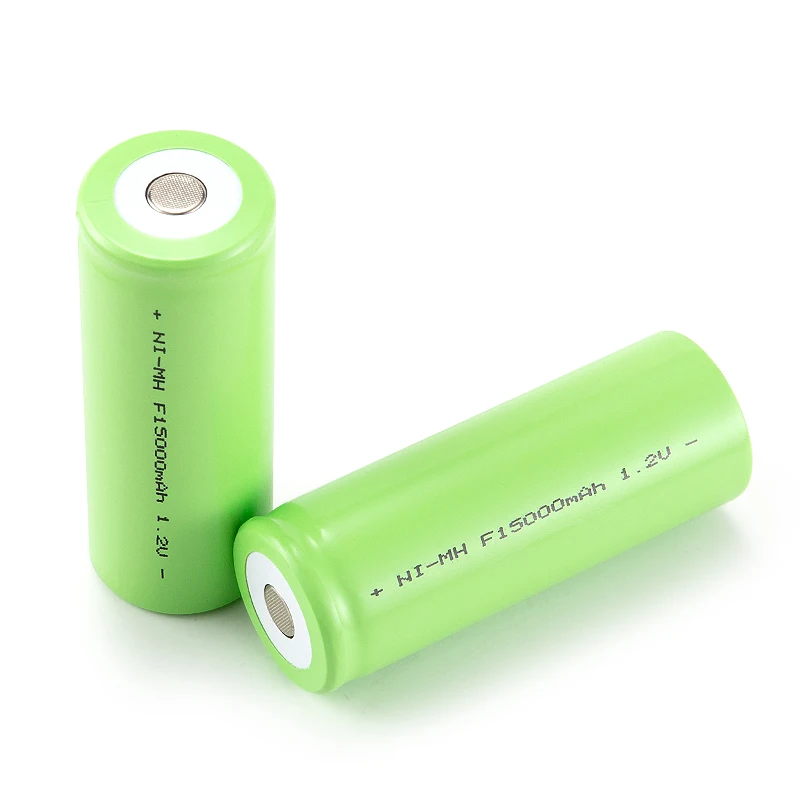 Wholesale Ni-MH F size cylindrical 15000mAh rechargeable batteries 1.2v nimh battery