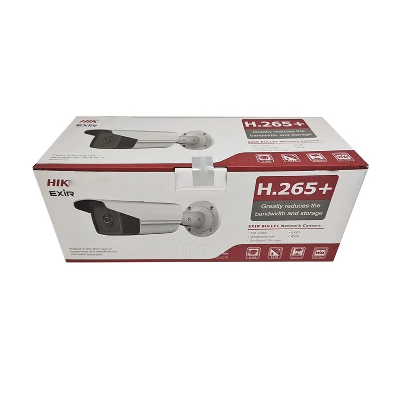 Original HIKVSION 4 MP AcuSense Fixed Bullet Network Camera DS-2CD2T43G2-2I/4I