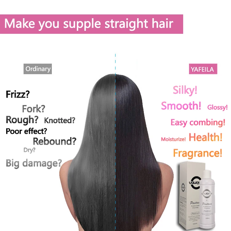 Professional Hair Relaxer Cream Beauty Salon Permanent Natural Straightening Rebonding Lotion Organic Formula 1000ML