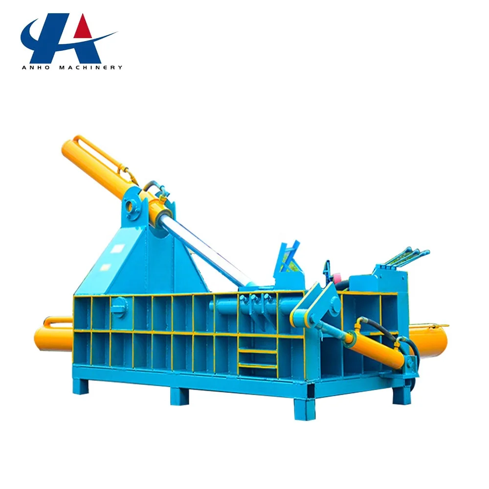 Metal Shear Car Body Baler Press Compactor Machine Hydraulic Used Scrap Steel Aluminum Scrap baler