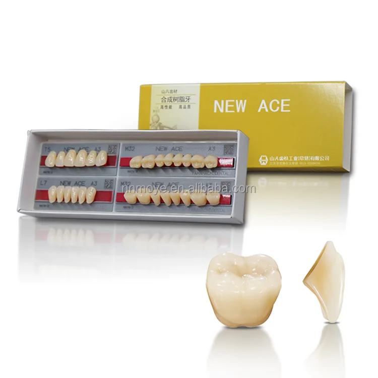 Новый двухслойный акриловый зубной протез