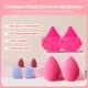 Portable Travel 8 pieces Multi-size Makeup Puff Sponge Combination Wet and Dry Dual Use Suitable for Daily Use and Beginners