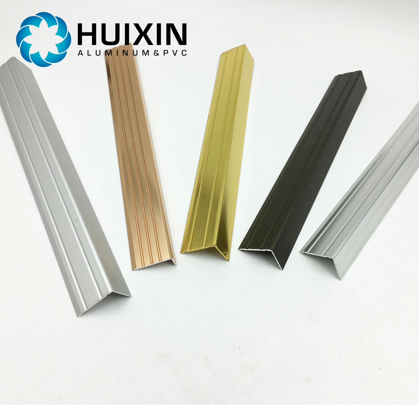 Tile Decoration Flooring Aluminium Square Corner Guard Accessories Aluminium Tile Trim Suppliers