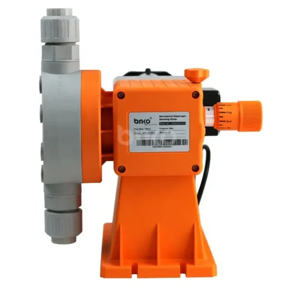 Metering pump Chemical Diaphragm Electromagnetic Mechanical Dosing pump Liquid Plunger 100LPH 5bar