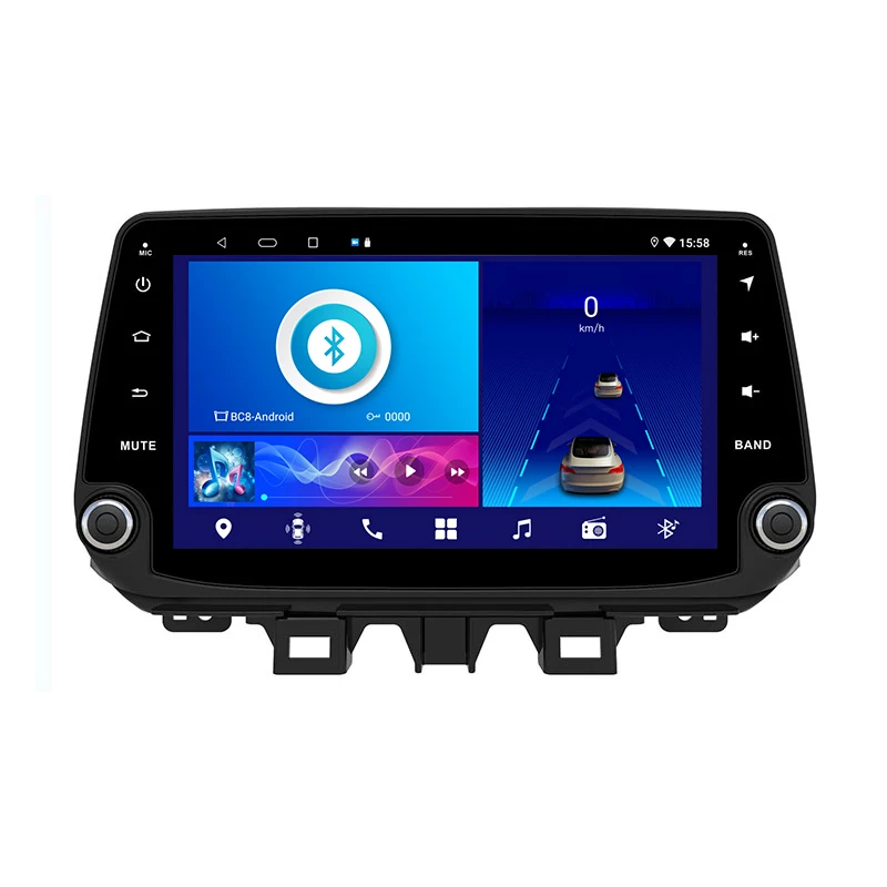 HD сенсорный экран автомобильный GPS-навигатор Видео Android автомобильное радио мультимедийный видеоплеер для Hyundai Elantra 2018