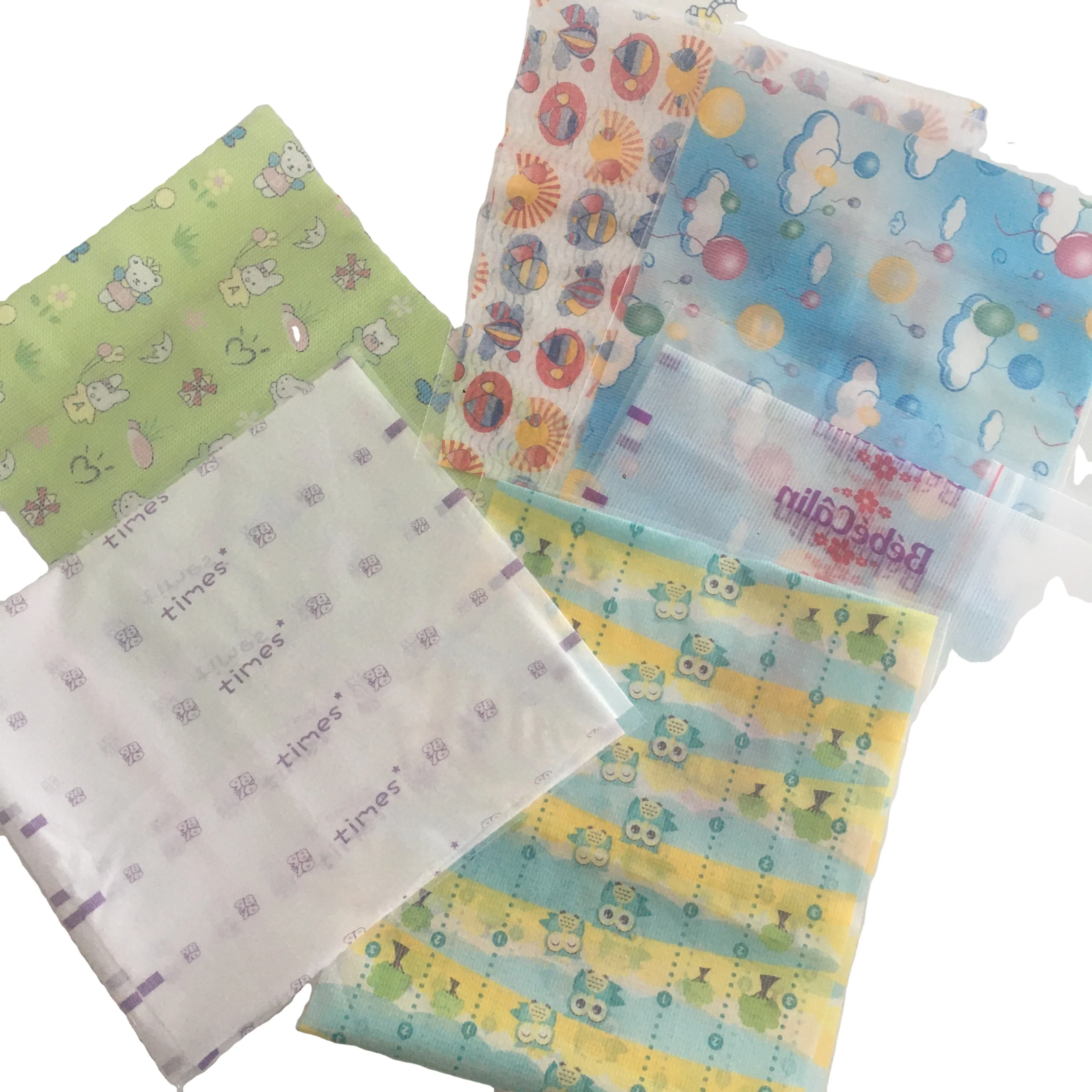 magic frontal tape waist tape PP tape for baby diaper/ adult diaper raw materials manufacturer