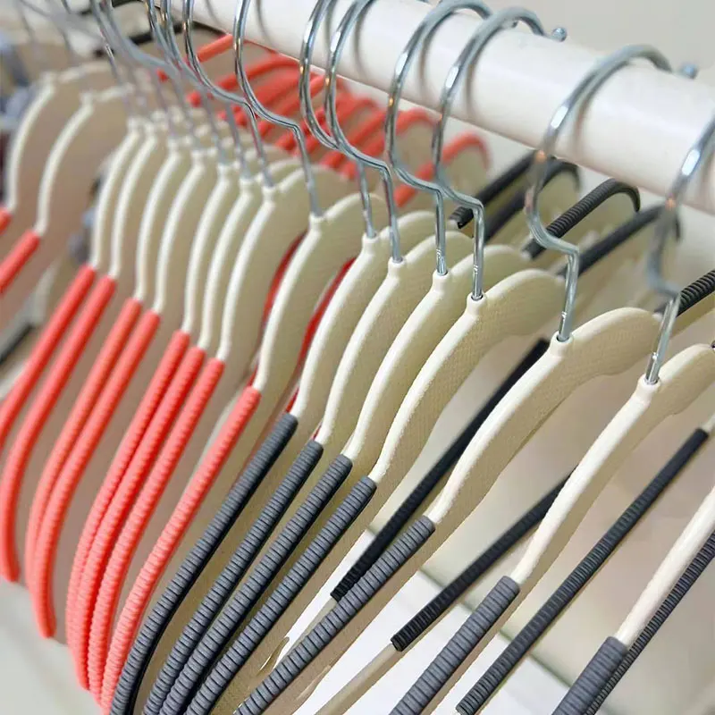 Children Hanger Plastic Kids Clothes Hangers With Non-Slip Pad