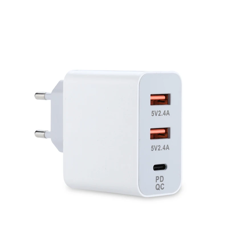  Лидер продаж 2020 адаптер питания со штекером Usb Type-C 42 Вт 3 порта Pd42w