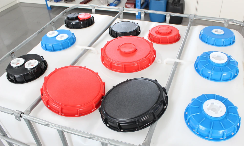 CT Coupling 6 Inch Screw Cap That Replaces Original Equipment On Plastic IBC (Intermediate Bulk Tanks)