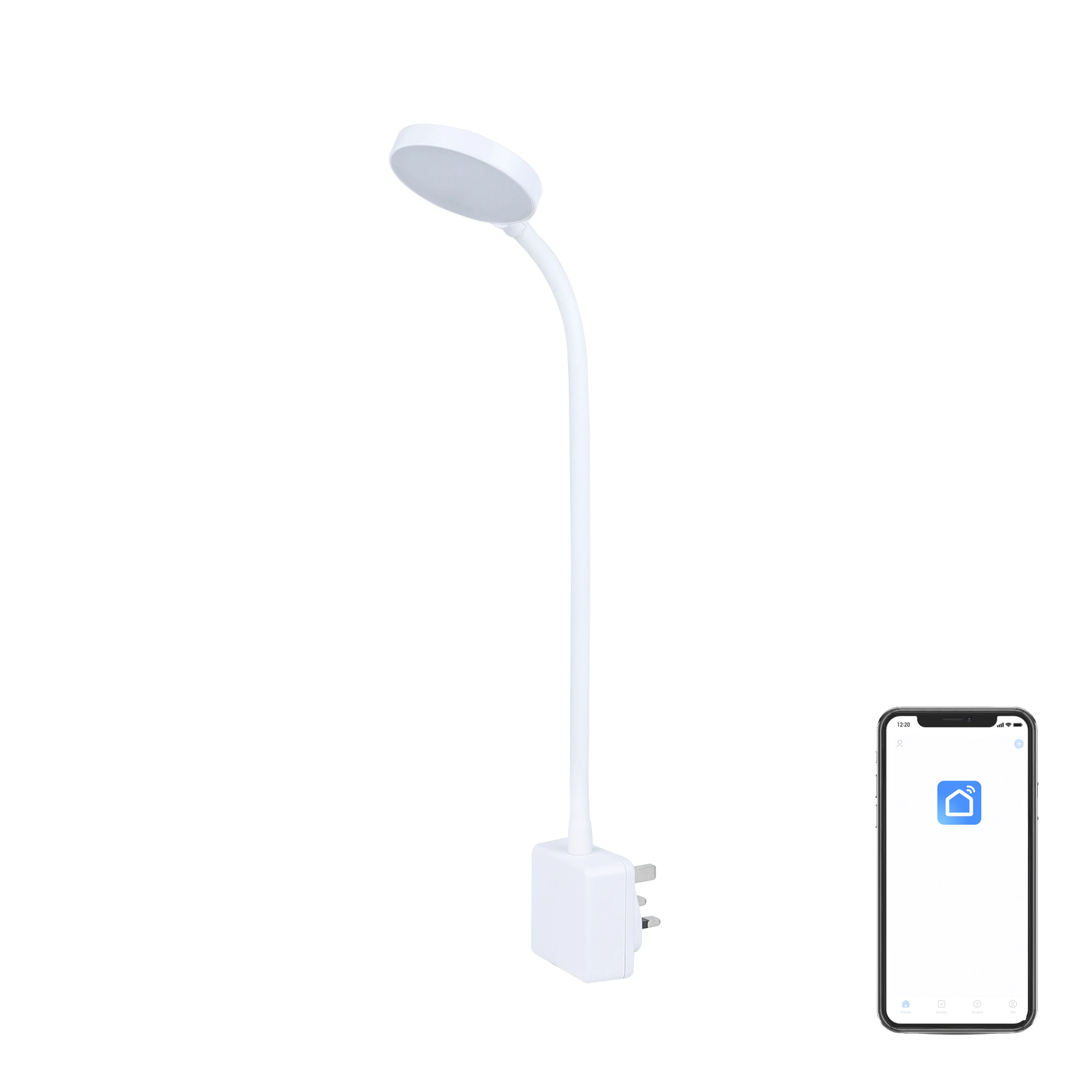 Modern 5W Smart APP Control Dimmable Timer Indoor Lighting LED Plug In Wall Bedside Lamps For Home