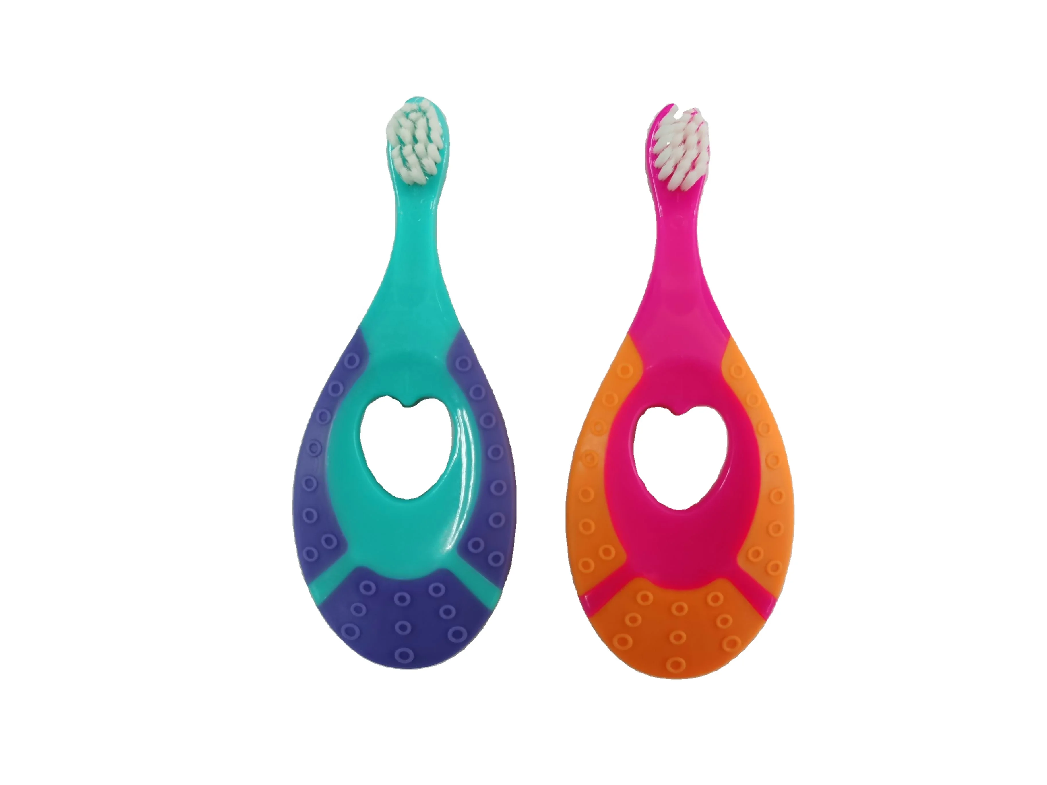 super soft wide head adult toothbrush pack accepts personal customization wide head brush  U-shaped toothbrush for kids