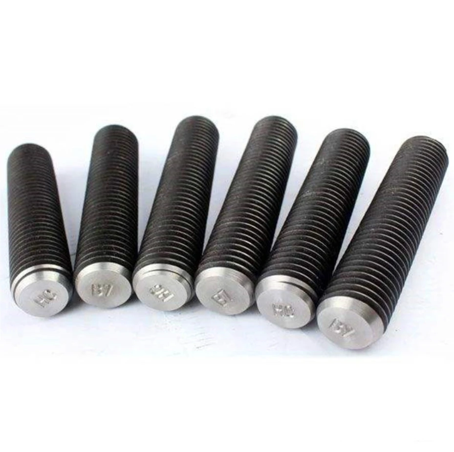 Astm a193 grade b7 b8 b16 din 976 Zinc Plated Steel Full Thread Stud Bolts High Tensile All Threaded Rods Full Threaded Bar Stud
