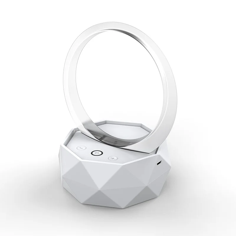 Креативный красочный ночной светильник, Bluetooth-динамик, домашняя умная Беспроводная настольная лампа, Подарочный мини-сабвуфер, Bluetooth-динамик