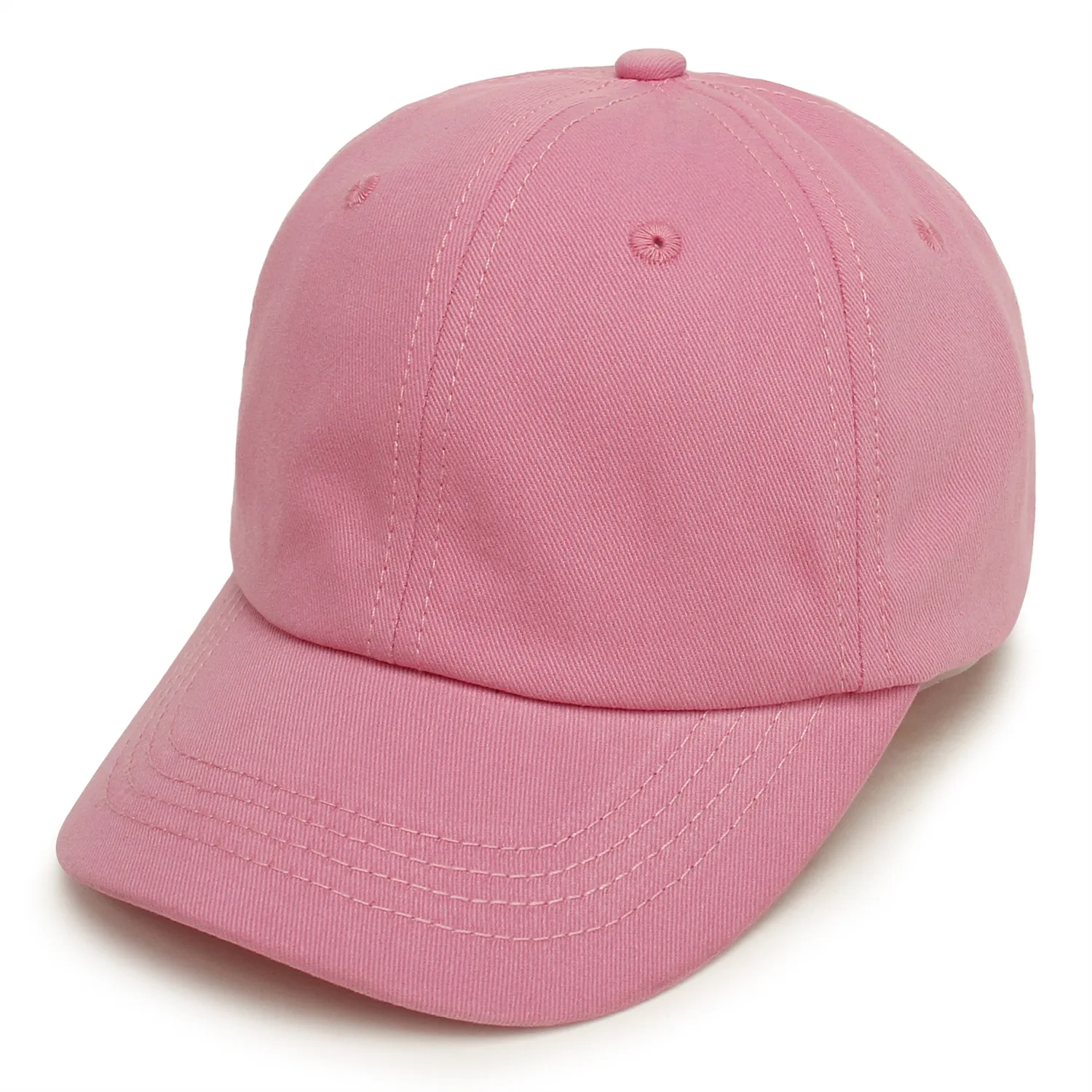 2023 Новое поступление, оптовая продажа, модные однотонные детские спортивные шапки унисекс с индивидуальным логотипом