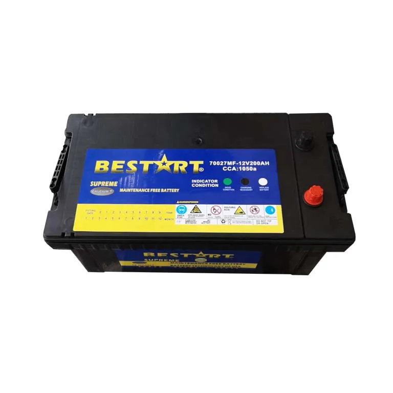 HD аккумулятор грузового автомобиля 70027 12V 200Ah Heavy Duty truck батарея высокой Power1300CCA