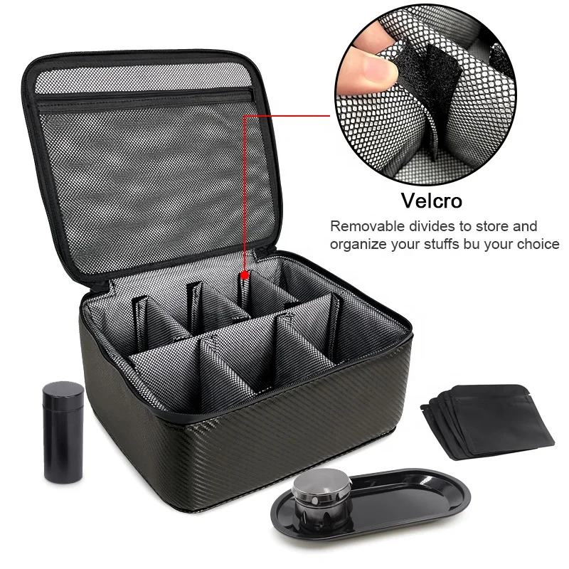 Mergeboon custom smoking stash bag smell proof with combination lock smell proof bag