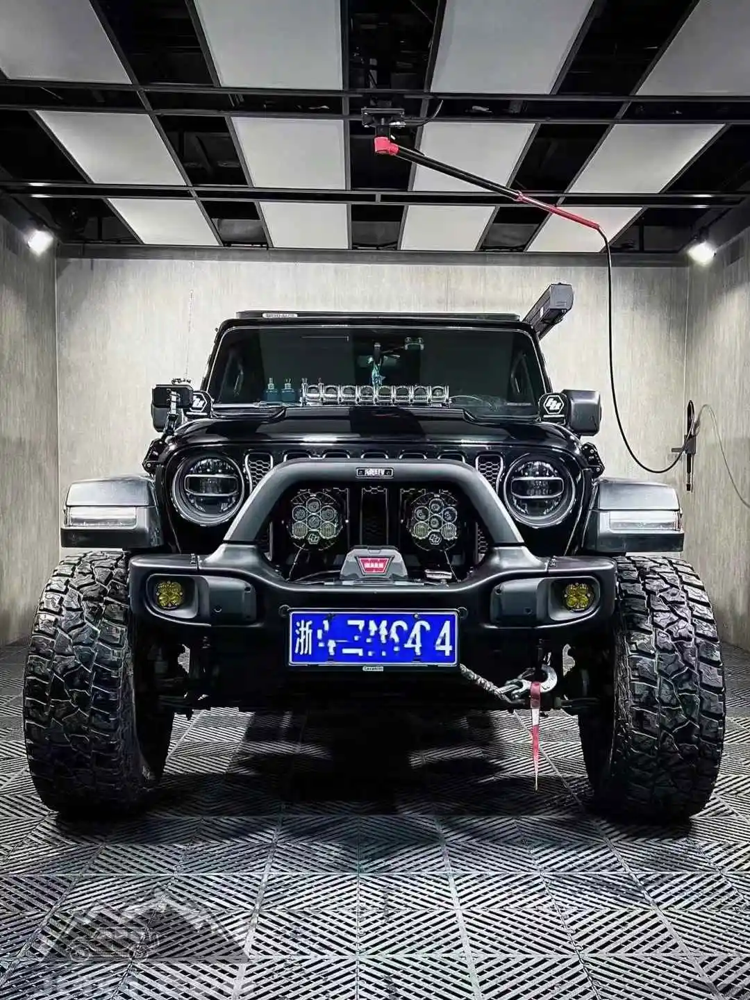 Gobison New Style Auto body system  4x4 Auto Accessories front bumper for Jeep Wrangler JL JT