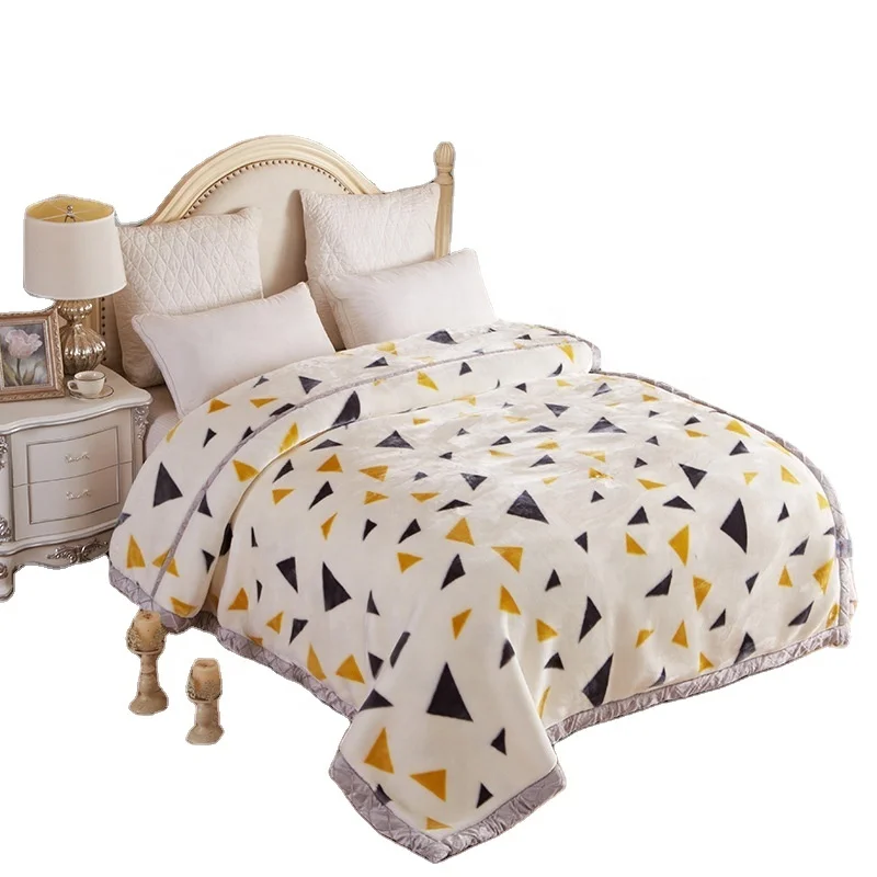 Одеяла для кровати, зимнее толстое Двухслойное зимнее теплое одеяло raschel