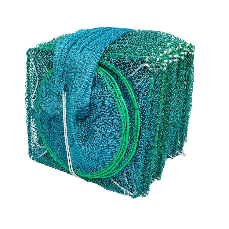 High Quality China Aquaculture Tilapia Fish Farming Cages Shrimp Creel Steamed Fish Cage Shrimp Crab Net
