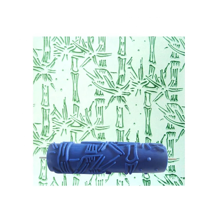 Hot Sale China Factory Guangdong Quality high end Household Wall Painting brush Tool Pro Grade roller paint with flower design