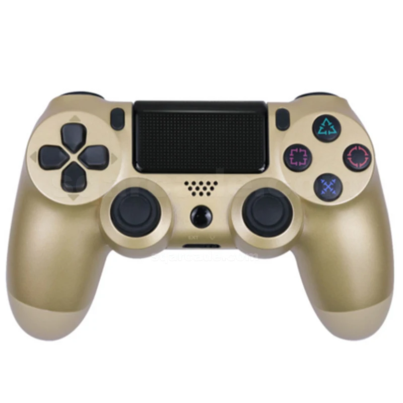 With Logo gamepad ps 4 game controller for ps 4 wireless remote control joystick 62 colors pc dual motor vibration controller