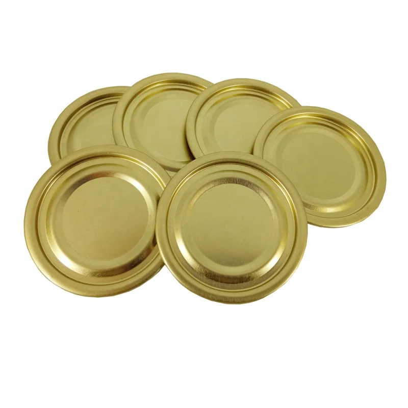 B202 Tinplate Bottom Caps Bottle Cap Seals Factory Direct Milk Powder Cans Bottom Ends