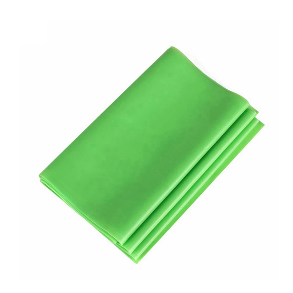 2024 Non Latex Free Yoga Pilates Stretch Long Exercise Flat Resistance Bands Personalized Elastic Thera Band