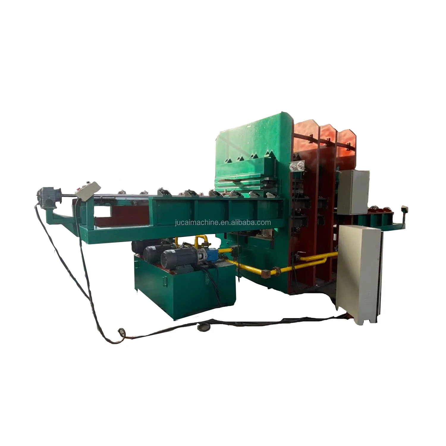 Автоматическая гидравлическая машина для производства резиновых ковриков